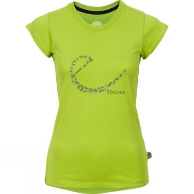 Tee Edelrid Signature Mujer Verde - Chile TBY924708